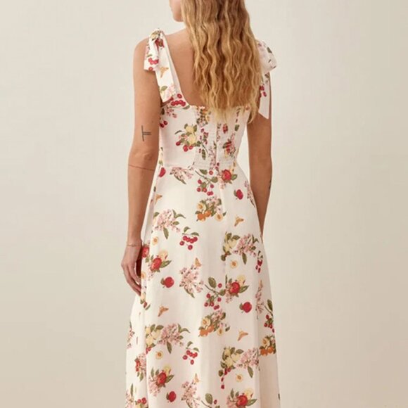 Tropical Bloom Maxi Dress – Breezy Chiffon - Picture 3 of 5